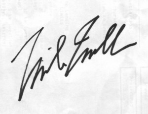 Astronaut Mike Mullane's Autograph